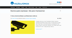 Desktop Screenshot of ficcao.emtopicos.com